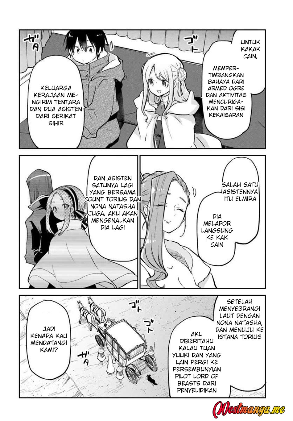 Henkyou Gurashi no Maou, Tensei shite Saikyou no Majutsushi ni naru ~Aisarenagara Nariagaru Moto Maō wa, Ningen o Shiritai~ Chapter 55 Gambar 33